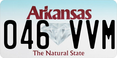 AR license plate 046VVM