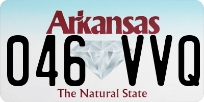 AR license plate 046VVQ