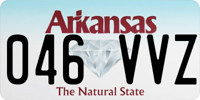 AR license plate 046VVZ