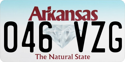 AR license plate 046VZG