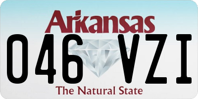 AR license plate 046VZI
