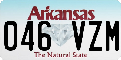 AR license plate 046VZM