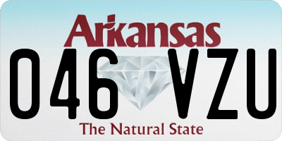 AR license plate 046VZU