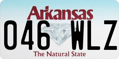 AR license plate 046WLZ