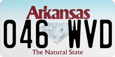 AR license plate 046WVD