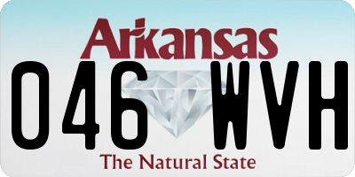 AR license plate 046WVH