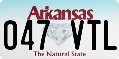 AR license plate 047VTL