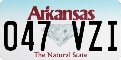 AR license plate 047VZI