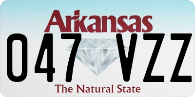 AR license plate 047VZZ