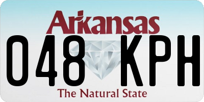 AR license plate 048KPH