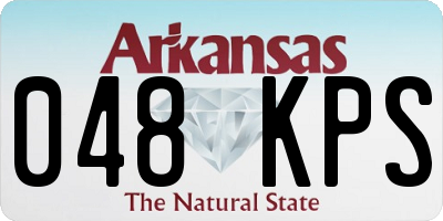 AR license plate 048KPS