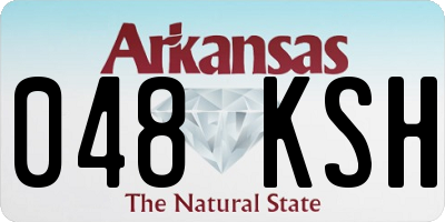 AR license plate 048KSH