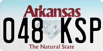 AR license plate 048KSP