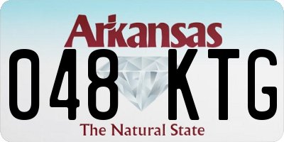 AR license plate 048KTG