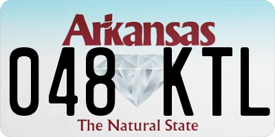 AR license plate 048KTL