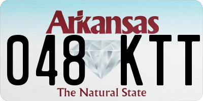 AR license plate 048KTT
