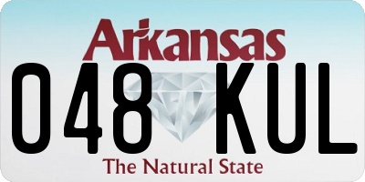 AR license plate 048KUL