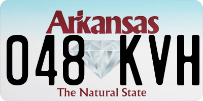 AR license plate 048KVH