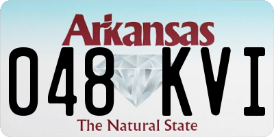 AR license plate 048KVI