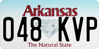 AR license plate 048KVP
