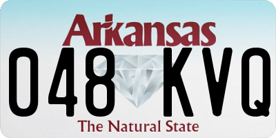 AR license plate 048KVQ