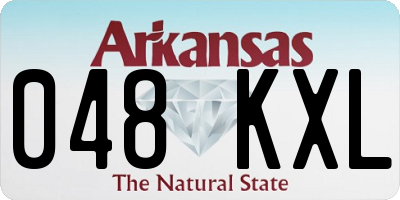 AR license plate 048KXL