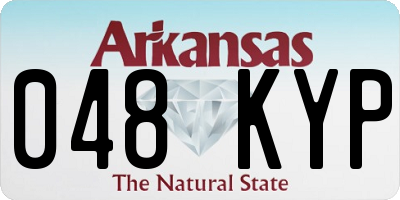 AR license plate 048KYP