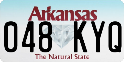 AR license plate 048KYQ