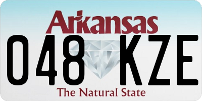 AR license plate 048KZE