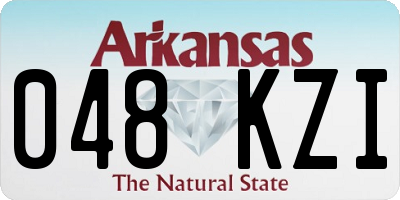 AR license plate 048KZI