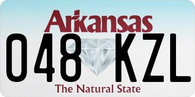 AR license plate 048KZL