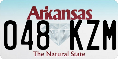 AR license plate 048KZM