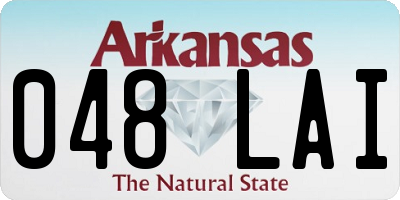 AR license plate 048LAI