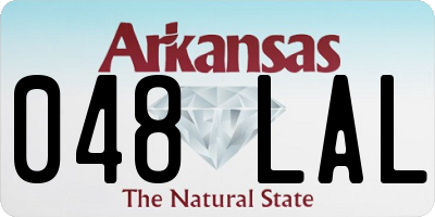 AR license plate 048LAL