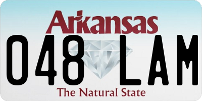 AR license plate 048LAM