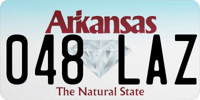 AR license plate 048LAZ