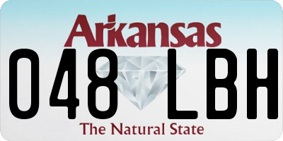 AR license plate 048LBH