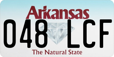 AR license plate 048LCF