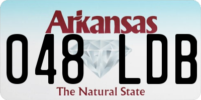 AR license plate 048LDB