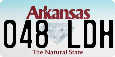 AR license plate 048LDH