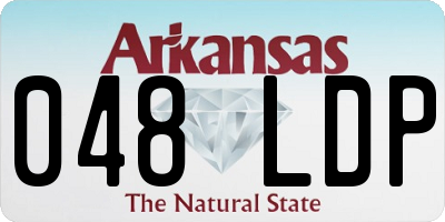 AR license plate 048LDP