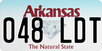 AR license plate 048LDT
