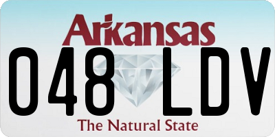 AR license plate 048LDV