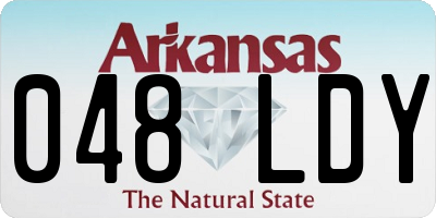 AR license plate 048LDY