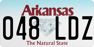 AR license plate 048LDZ