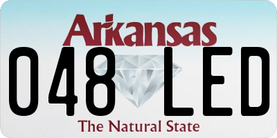 AR license plate 048LED