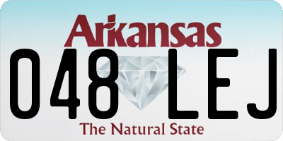 AR license plate 048LEJ