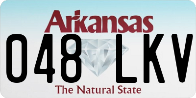 AR license plate 048LKV