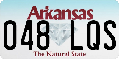 AR license plate 048LQS