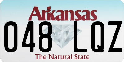 AR license plate 048LQZ